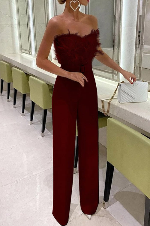 Kath Off Shoulder Jumpsuit