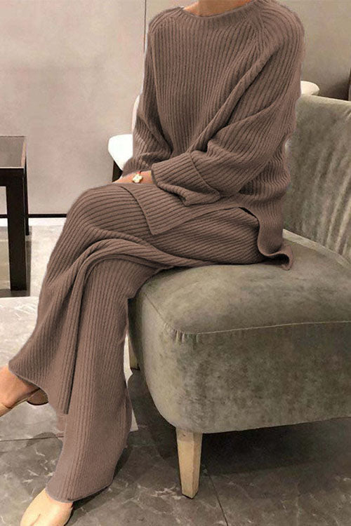 Francheska Knitted Sweater Set