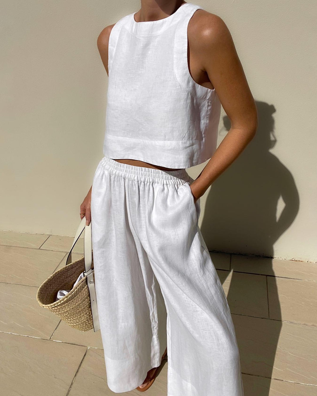 Harlow Sleeveless Two-Piece Set