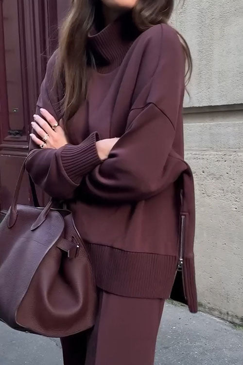Denise Long Sleeve Sweatshirt Set