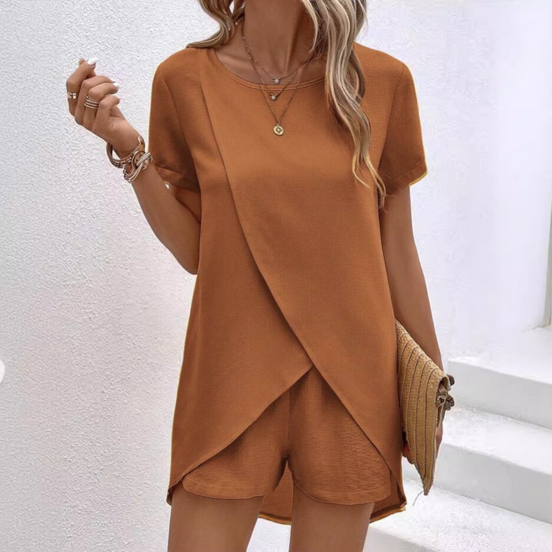 SELIN – Elegant Summer Co-ord Lounge Set