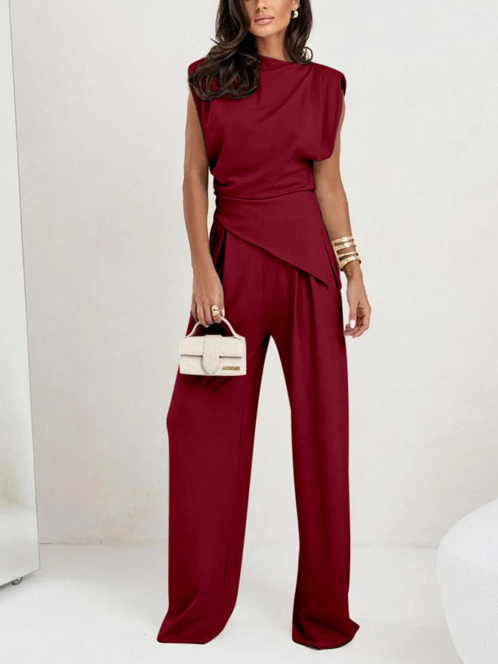Romilly Sleeveless Casual Two-Piece Set