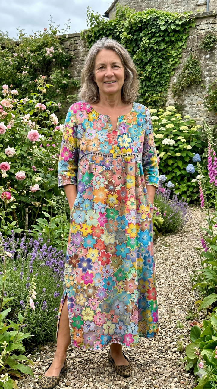 Isabel | Colourful Printed Dress