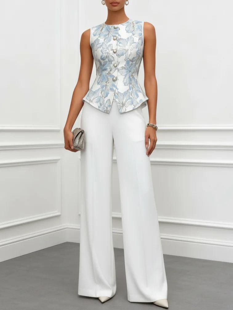 Jaydee Satin Camisole and Trousers Set