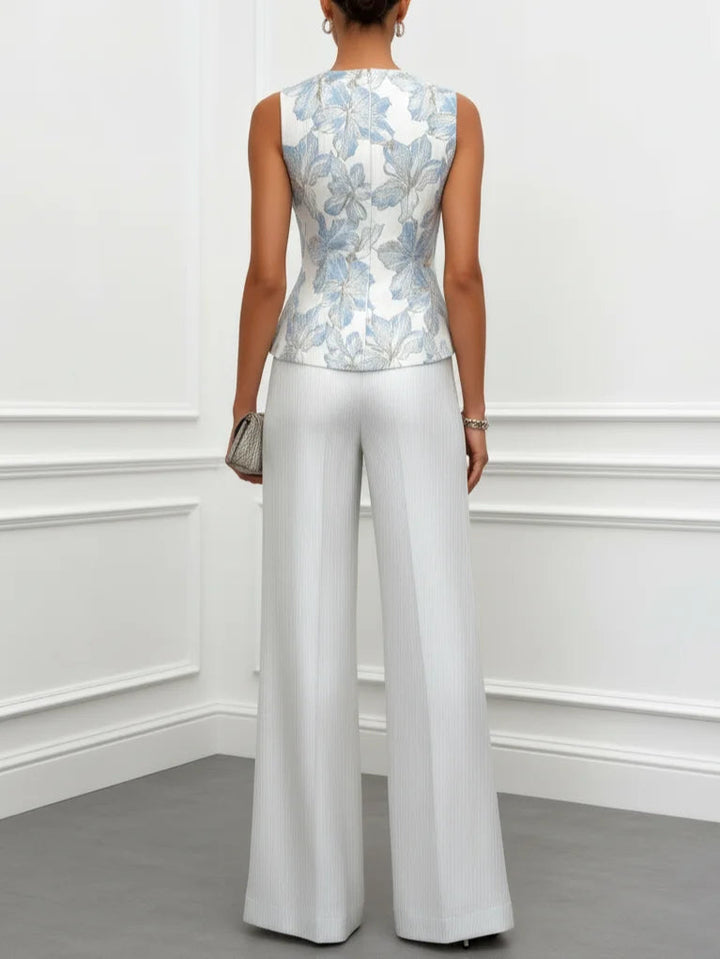 Jaydee Satin Camisole and Trousers Set