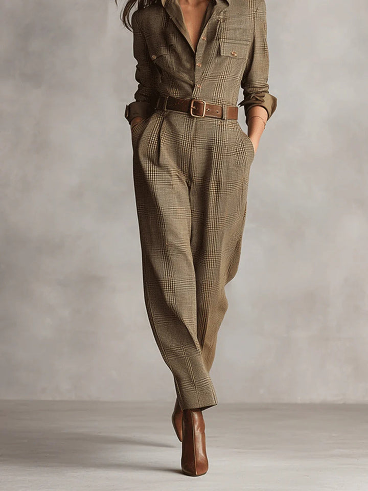 Hadley Tweed Utility Jumpsuit