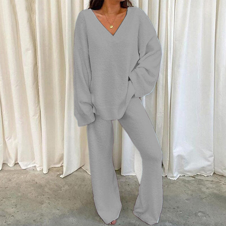 Zeinab V-neck Two-piece Set