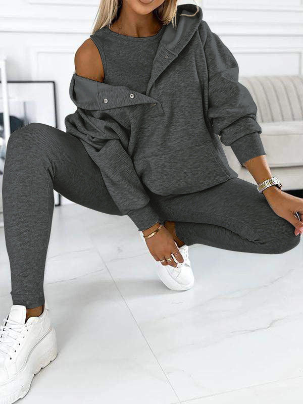 Alice Three-Piece Sweatshirt Set