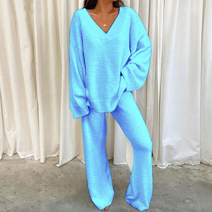 Zeinab V-neck Two-piece Set