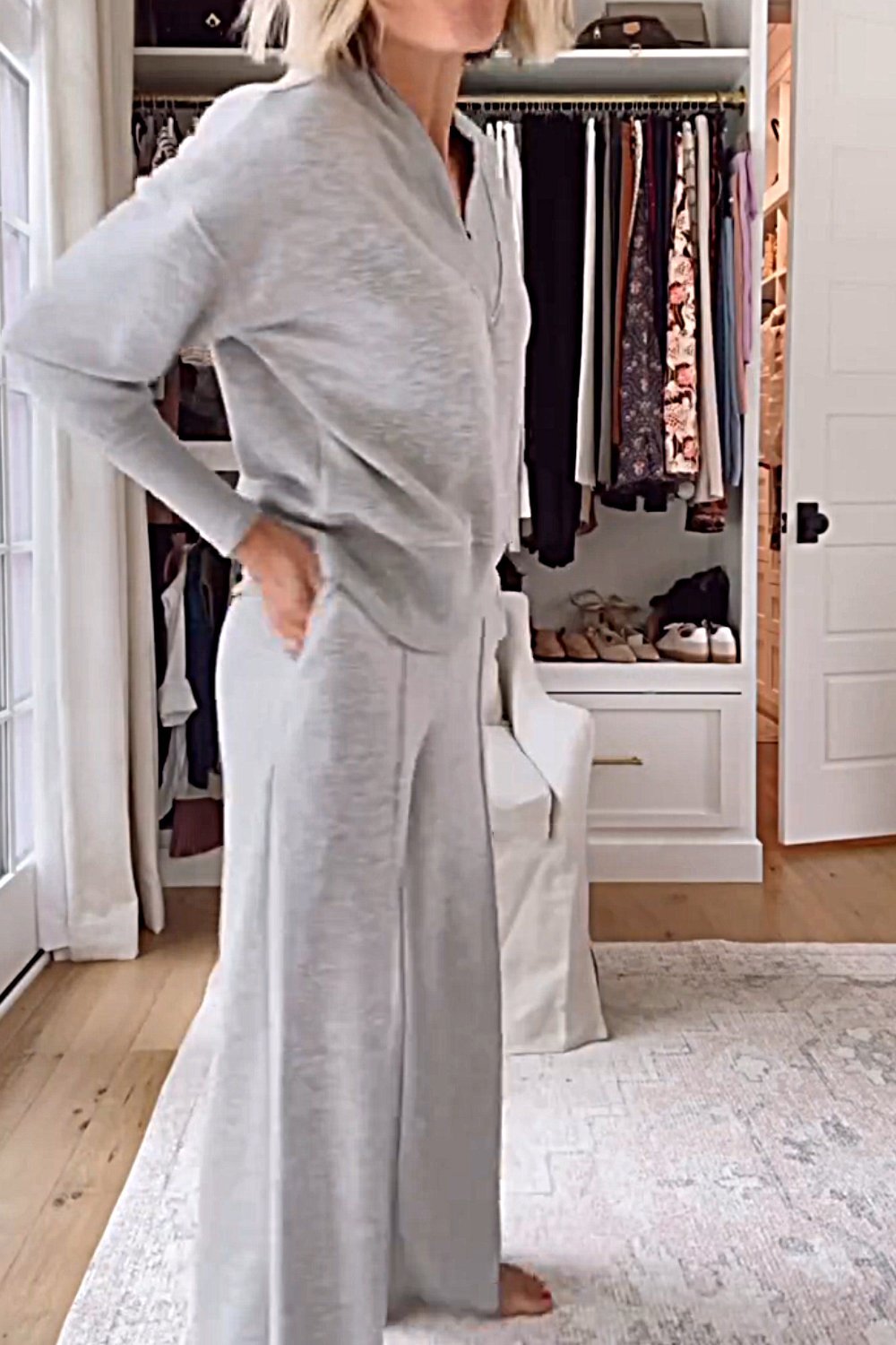 Lyric V-neck Top & Pants Set